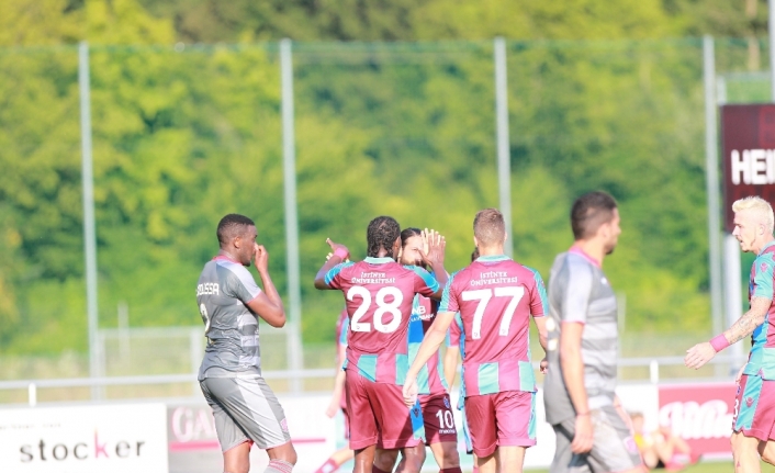 Trabzonspor hazırlık maçında berabere kaldı