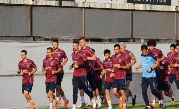 Trabzonspor yeni sezon hazırlıklarını sürdürdü