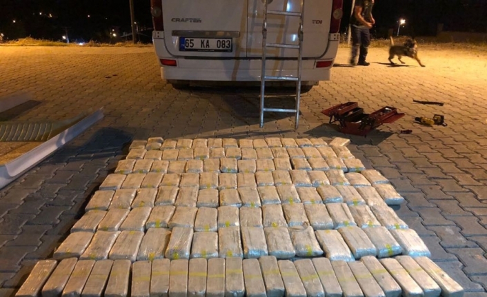 Van’da 63 kilo eroin ele geçirildi