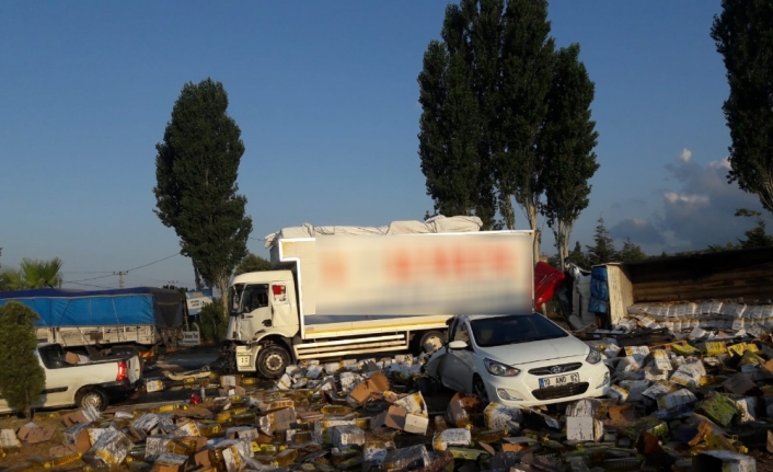 Zincirleme kazada ortalık savaş alanına döndü