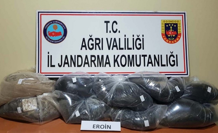 169 kilogram eroin ele geçirildi