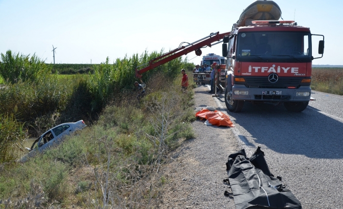 Adana’da tatil dönüşü feci kaza: 2 ölü, 2 yaralı