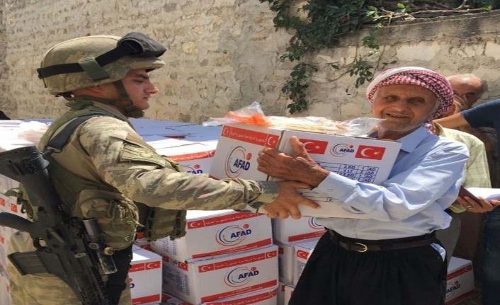 Afrin’de 5 bin 200 aileye yardım