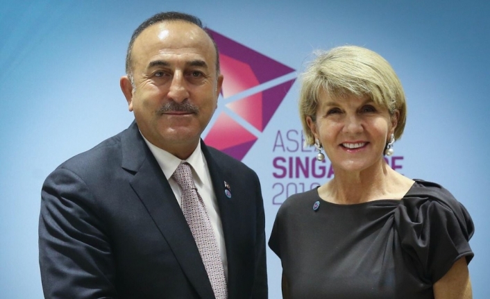 Bakan Çavuşoğlu, Hint ve Avustralyalı bakanlarla görüştü
