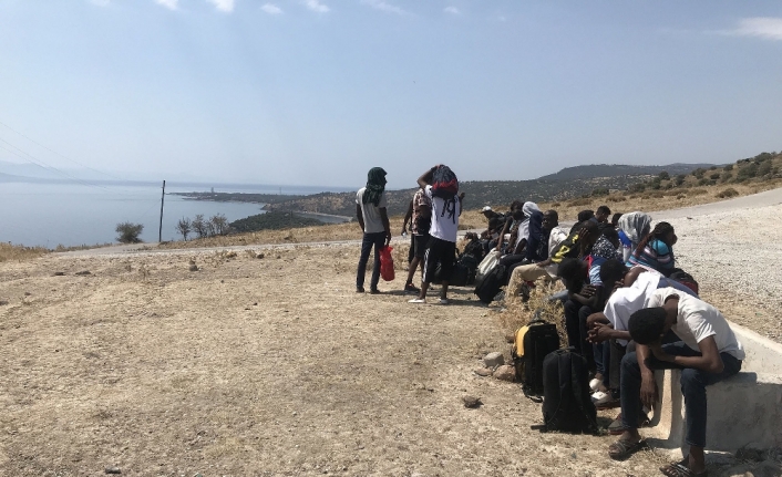 Çanakkale’de 93 göçmen yakalandı