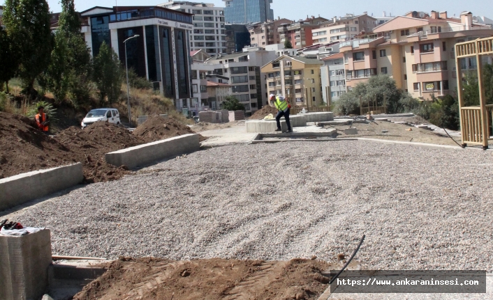 ÇANKAYA'DAN HİLAL MAHALLESİ'NE YENİ PARK