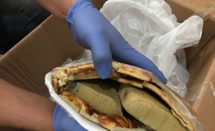 Çörek arası eroin sevkıyatı