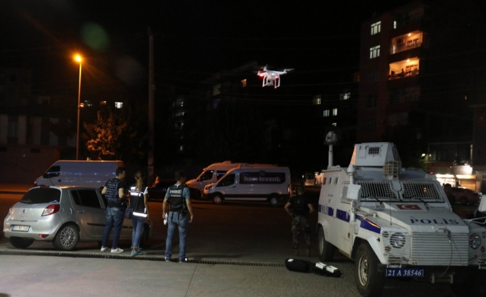 Diyarbakır’da 500 polisle droneli uygulama