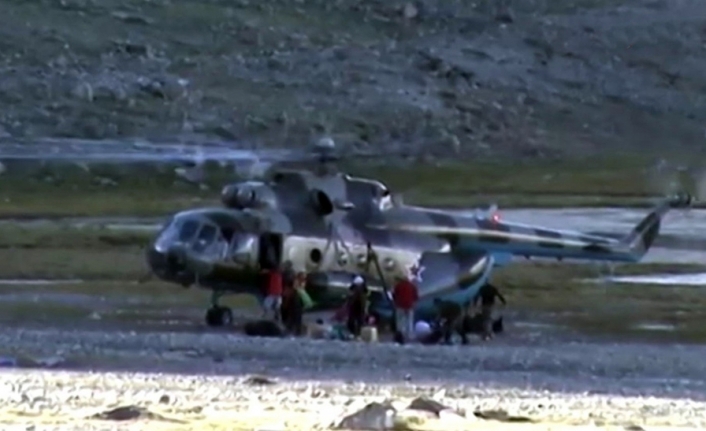 Düşen helikopterdeki 5 kişi yaşamını yitirdi