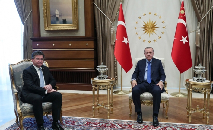 Erdoğan BM Genel Kurul Başkanını kabul etti