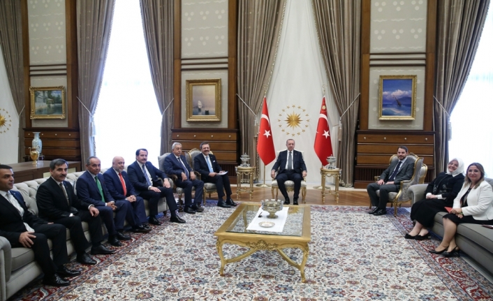 Erdoğan TOBB heyetini kabul etti