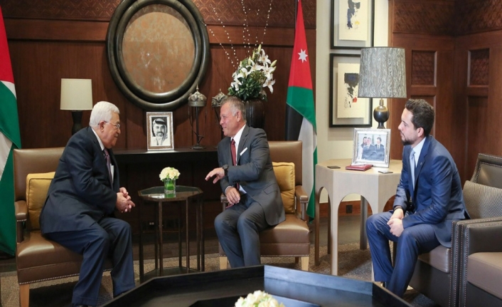 Filistin Devlet Başkanı, Ürdün Kralı ile bir araya geldi