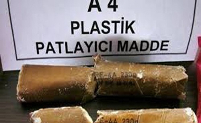 Hatay’da 6 kilo A4 patlayıcı ele geçirildi
