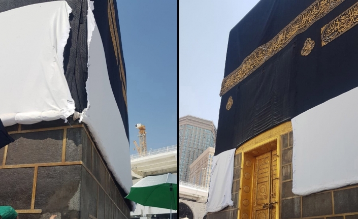 Kabe’nin örtüsü değişiyor