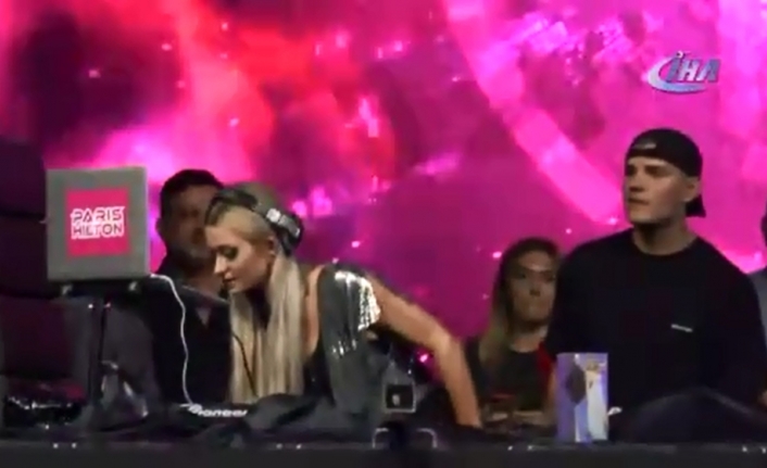 Paris Hilton KKTC’de DJ’lik yaptı