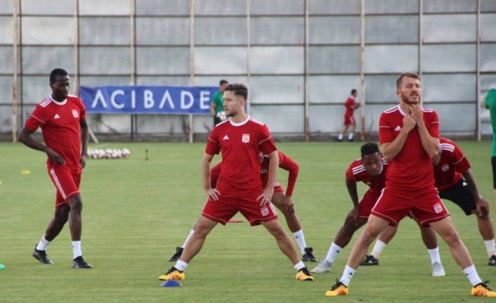 Sivasspor, Alanyaspor maçı hazırlıklarını sürdürdü