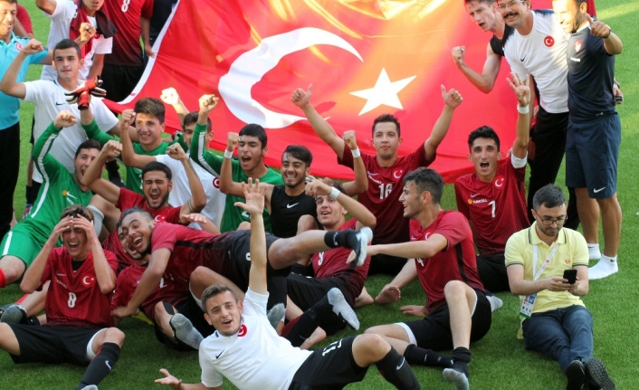 U21 İşitme Engelli Mill Futbol Takımı  Avrupa Şampiyonu