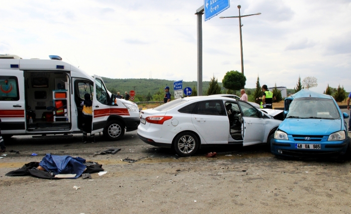 2 kişinin öldüğü kaza kamerada