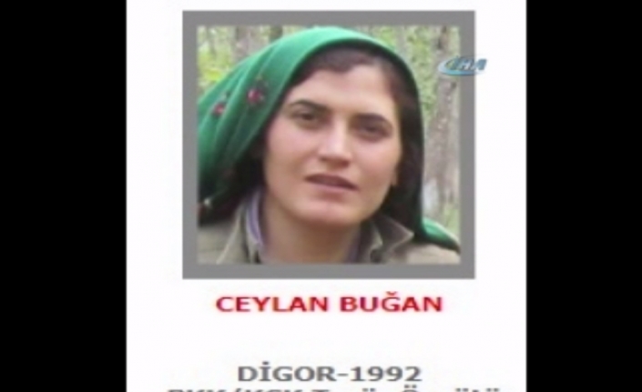 300 bin lira ödülle aranan kadın terörist öldürüldü