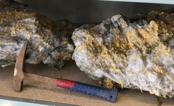 Avustralya’da bulundu: Altınla kaplı
