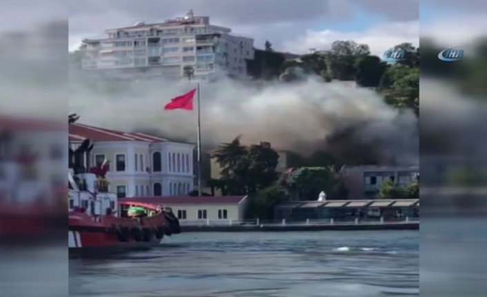 Beşiktaş’ta korkutan yangın