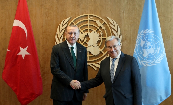 BM Genel Sekreteri Guterres ile görüştü