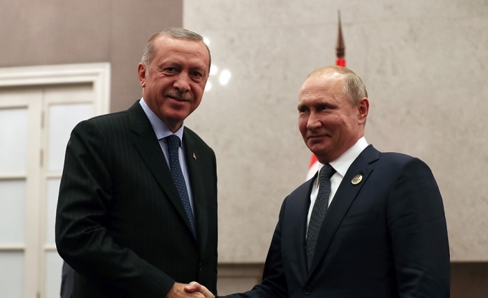 Cumhurbaşkanı Erdoğan Pazartesi Putin ile görüşecek