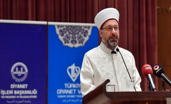 Diyanet İşleri Başkanı Erbaş’ın "Hicri Yeni Yıl" mesajı