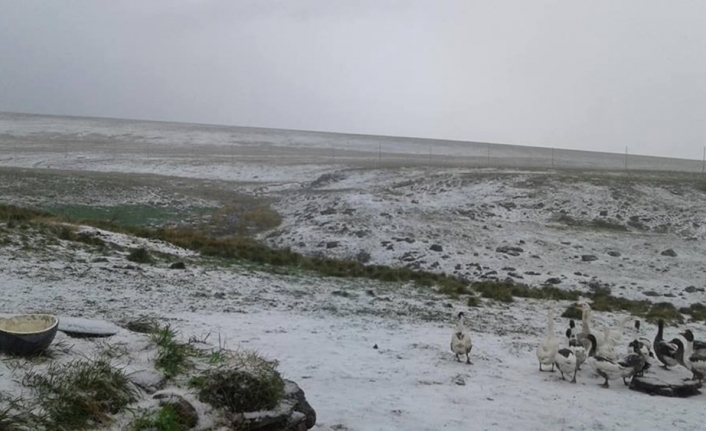 Doğu’ye mevsimin ilk karı düştü