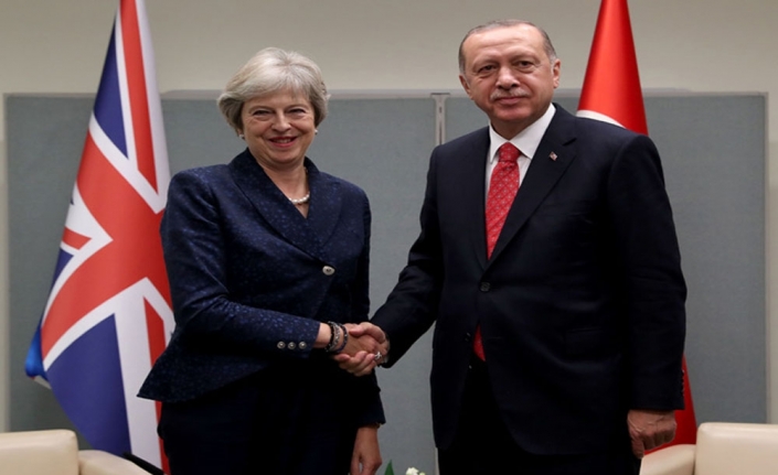 Erdoğan görüşmelerini sürdürdü