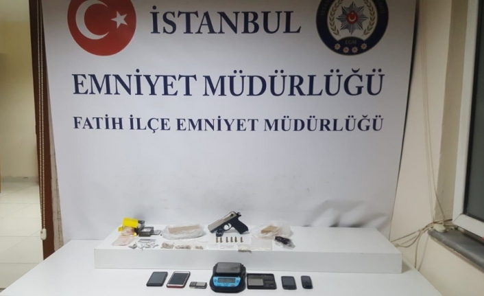 Fatih’te uyuşturucu operasyonu