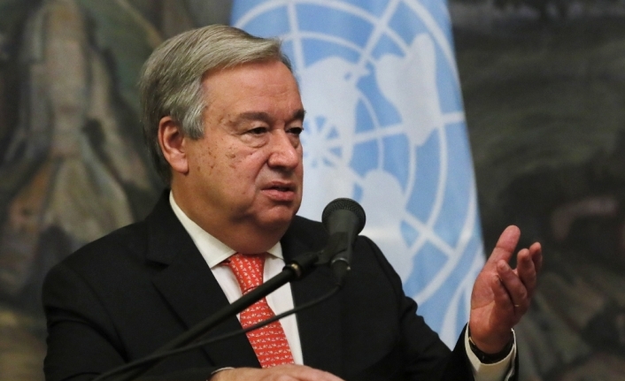 Guterres "küresel ısınma" konusunda uyardı