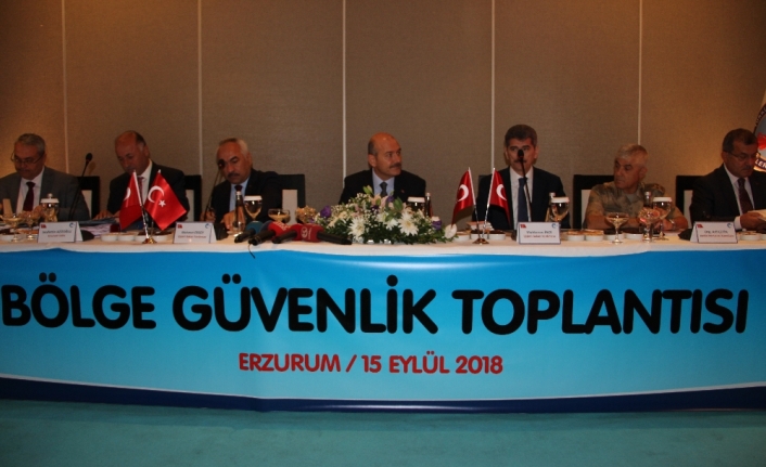 İçişleri Bakanı ’Bölge Güvenlik Toplantısı’nda