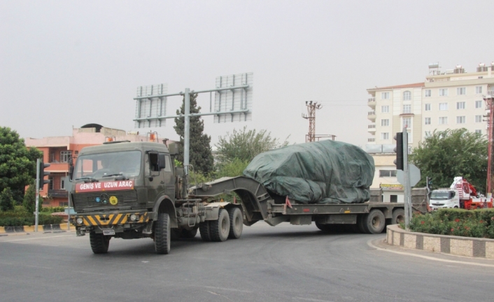 Kilis’te askeri sevkıyat sabaha kadar sürdü