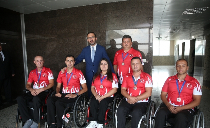 Paralimpik milli sporcuların hedefi: Tokyo 2020