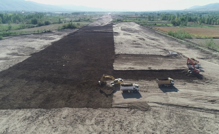 Tokat’ın yeni havalimanında çalışmalar başladı