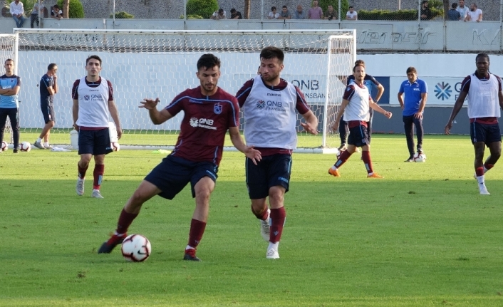 Trabzonspor’da, Aytemiz Alanyaspor mesaisi sürdü