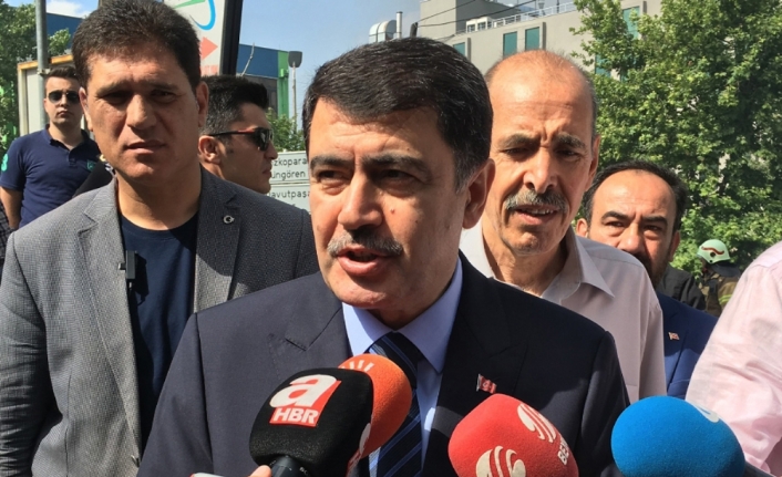 Vasip Şahin: Şahıs 1 kişiyi rehin aldı