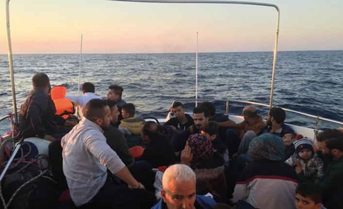 32 kaçak göçmen yakalandı