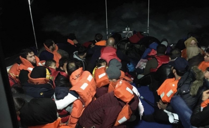 80 kaçak göçmen yakalandı