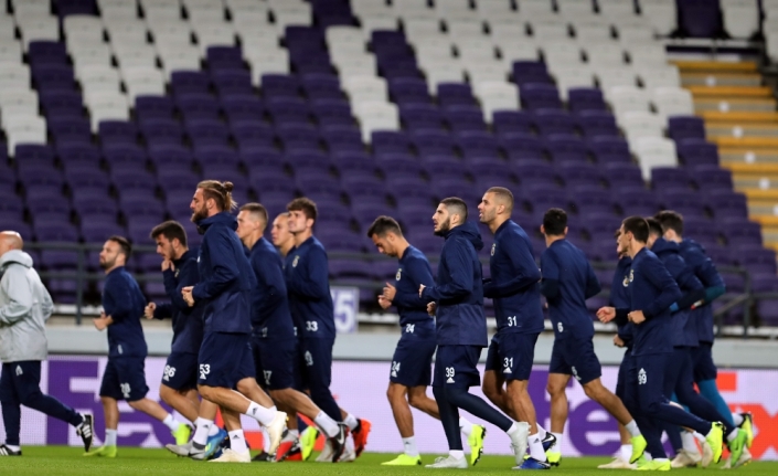 Anderlecht maçı hazırlıkları tamamlandı