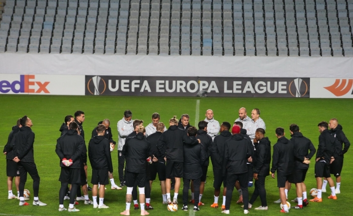 Beşiktaş, Malmö maçı hazırlıklarını tamamladı