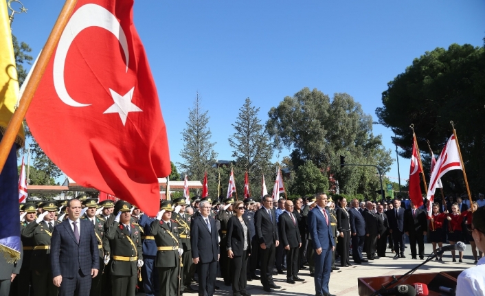 Cumhuriyet Bayramı KKTC’de resmi törenle kutlandı