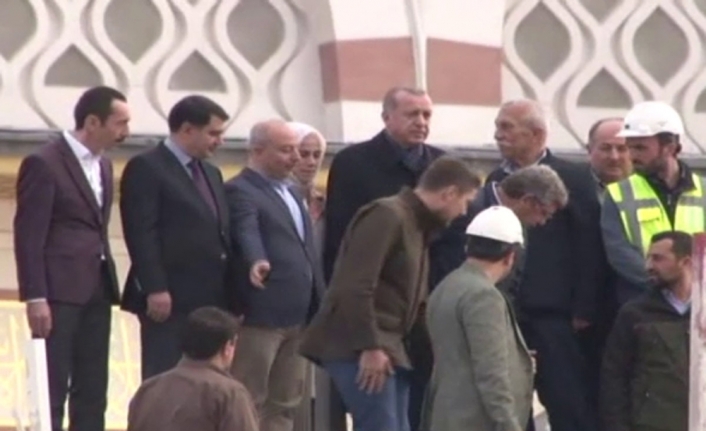 Erdoğan Çamlıca Camii’nde