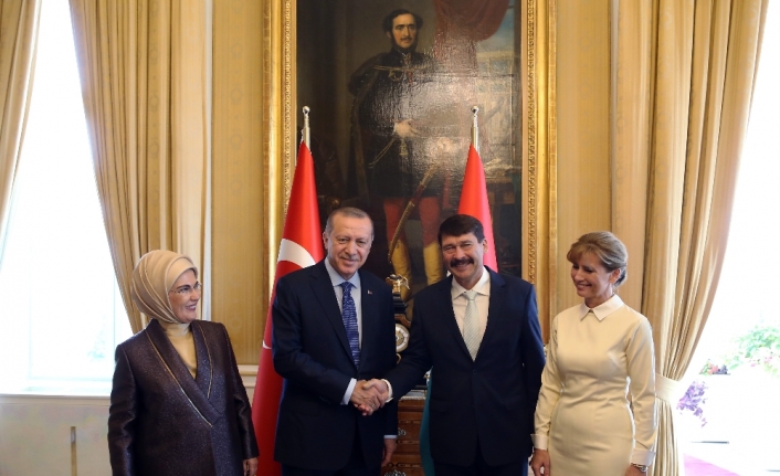 Erdoğan Macar mevkidaşı Ader’le görüştü