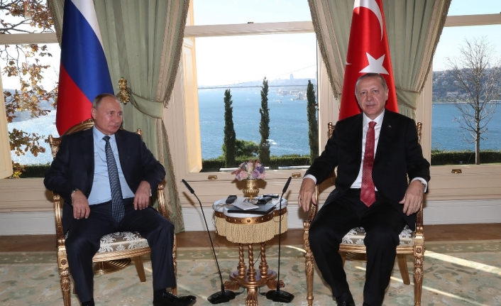 Erdoğan, Putin ile bir araya geldi