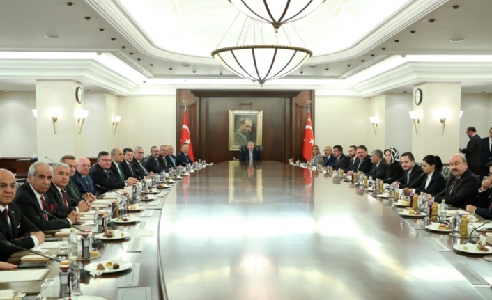 Erdoğan TİM heyetini kabul etti