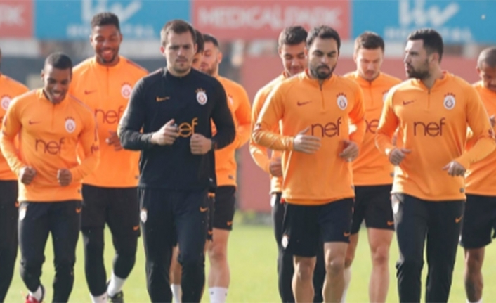 Galatasaray derbi hazırlıklarını sürdürdü