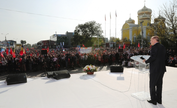 "Gökoğuz Türklerinin kara gün dostu olmayı sürdüreceğiz"