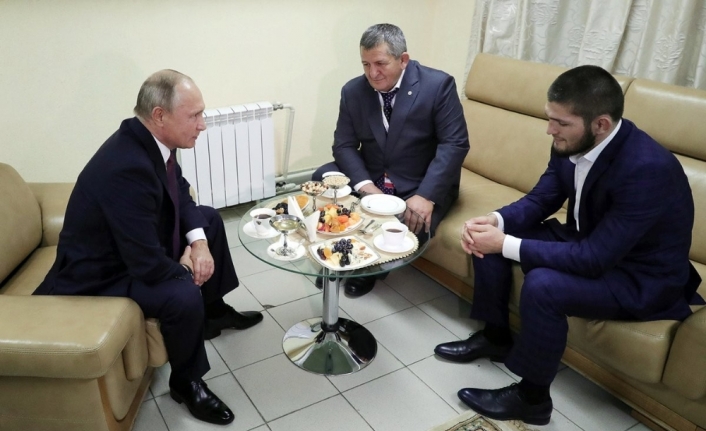 Putin, Nurmagomedov ile bir araya geldi